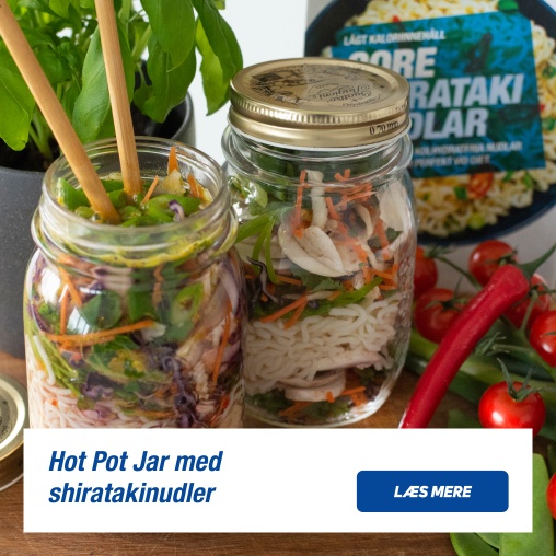 Hot Pot Jar med shiratakinudler